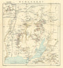 Ruwenzori/Rwenzori Mountains. Uganda Congo. G F Scott Elliot. RGS 1895 old map