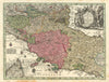 Status Ecclesiae et… Ducatus Hetruriae… Papal States Tuscany. Seutter c1744 map