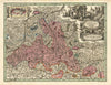 S.R.I. Principat et Archiepiscopatus Salisburgensis… Salzburg. Seutter c1744 map