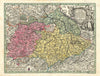 Saxoniae Superioris Circulus… Circle of Upper Saxony. Germany. Seutter c1744 map