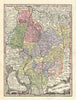 Principatus Calenberg et Grubenhagen… Lower Saxony. Matthäus Seutter c1744 map