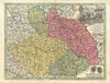 Regnum Bohemiae cum adiunctis Ducatu Silesiae… Poland Czechia. Seutter c1744 map