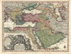 Magni Turcarum Dominatoris Imperium… Mid East. Ottoman Empire. Seutter c1744 map