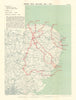 WW1 German Airship Raid 23rd–24 May 1917 Norfolk Suffolk Norwich 1935 old map