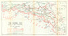 Battle of the Somme. Flers—Courcelette, 15–22 September 1916. WW1 1938 old map