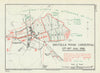 Battle of the Somme. Delville Wood–Longueval, 17–18 July 1916. WW1 1938 map