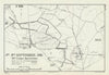 Battle of the Somme. 3–8 September: XV Corps operations 1916. WW1 1938 old map