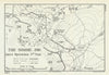 Battle of the Somme. Ancre Operations, 3 September 1916. WW1 1938 old map