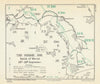 Battle of the Somme. Battle of Morval, 25–28 September 1916. WW1 1938 old map