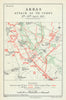 Battle of Arras. Arras, 1917: Attack of VII Corps, 9–12 April 1917. WW1 1940 map