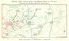 Battle of Arras. Monchy le Preux British attack 14 April 1917. WW1 1940 map