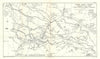 5th Army Front: Ancre Operations & 1st Stages of German Withdrawal 1917 1940 map