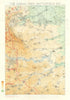 Battle of Arras. The Arras-Vimy Battlefields, 1917. First World War 1940 map
