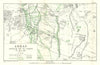 Battle of Arras. Attack of VI Corps, 9 April 1917. First World War 1940 map