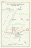 Flanders coast. The Nieuport Bridgehead, 10 July 1917. First World War 1948 map