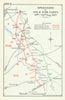 Third Battle of Ypres. XIX & XVIII Corps Operations, 19–22 August. WW1 1948 map