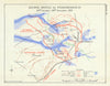 Third Battle of Ypres. Second Passchendaele, 26 Oct–10 Nov 1917. WW1 1948 map