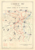 Battle of Cambrai. German Attacks on VII & III Corps, 30 Nov. 1917. WW1 1948 map