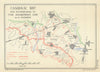 Battle of Cambrai. Withdrawal to the Flesquières Line 4–6 Dec 1917. WW1 1948 map