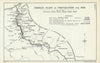 German Spring Offensives 1918. German Plans in Preparation. WW1 1935 old map