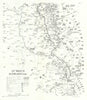 Operation Michael. 22 March 1918: III, XVIII, & XIX Corps. WW1 1935 old map