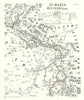 Operation Michael. 22 March 1918: VII, V, IV, & VI Corps. WW1 1935 old map