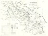 Operation Michael. 24 March 1918: III & XVIII Corps. First World War 1935 map