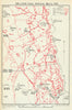 Operation Michael. XIII & XVII Corps Defences, March 1918. WW1 1937 old map
