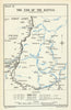 Operation Michael 1918. The End of the Battle. First World War 1937 old map