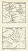 German Spring Offensives. German Plans. Archangel, April 1918. WW1 1937 map