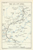 Battle of the Lys. 17 April 1918. First World War 1937 old vintage map chart