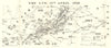Battle of the Lys. 17 April 1918. First World War 1937 old vintage map chart