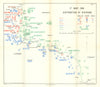 Western Front. 1 May 1918, Distribution of Divisions. First World War 1939 map