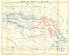 Third Battle of the Aisne. Chemin des Dames, 27 May 1918. WW1 1939 old map