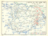 Third Battle of the Aisne. 27 May–13 June 1918. First World War 1939 old map