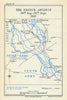 Oise–Aisne Offensive. French Advance, 30 August–26 September 1918. WW1 1947 map