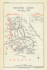 Second Battle of the Somme. Fourth Army, 11–17 September 1918. WW1 1947 map