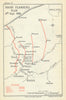 Flanders Offensive. Foch’s Flanders Plan, 8 September 1918. WW1 1947 old map