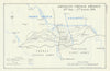 Meuse–Argonne Offensive. American–French Advance 26 Sept–3 Oct 1918 WW1 1947 map