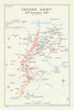Fifth Battle of Ypres. Second Army, 28 September 1918. First World War 1947 map