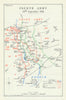 Battle of Quentin Canal. Fourth Army, 29 Sept 1918. First World War 1947 map