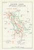 Quentin Canal/Beaurevoir Line. 4th Army, 30 September–2 Oct. 1918. WW1 1947 map