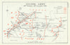 Flanders Offensive. Second Army, 28 October–11 November 1918. WW1 1947 old map