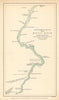Track and soundings of the River Rufiji by Capt Sulivan. Tanzania. RGS 1875 map
