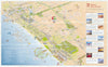 Dubai pictorial panoramic tourist city plan by Desert Adventures. UAE 2015 map