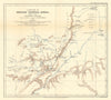 Zambia. British Central Africa west of Loangwa River by Cyril Hoste/RGS 1898 map