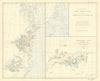East Greenland Scoresby to Danmark Havn Wordie/Cambridge expedition/RGS 1930 map