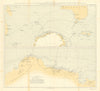 BANZARE Antarctic exploration & surveys. Douglas Mawson expedition. RGS 1932 map
