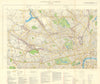 Stadtplan von London. Blatt NW. Nazi Mil.-Geo. Sealion invasion map. July 1940