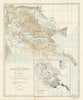 Part of Macedonia to illustrate the paper by Alan Grant Ogilvie. RGS 1920 map